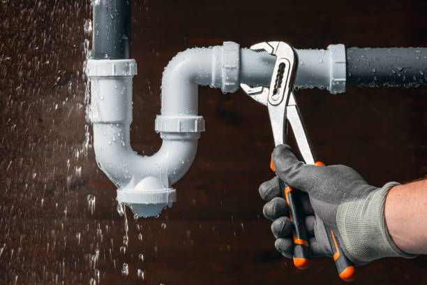 Professional Leak Detection technician working in Devens, MA
